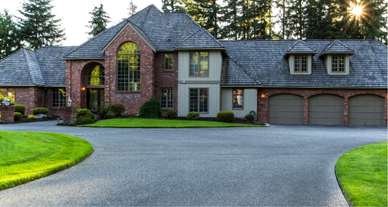 Colored Concrete Driveway