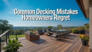 Common Decking Mistakes Homeowners Regret
