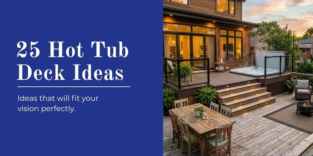25 Hot Tub Deck Ideas