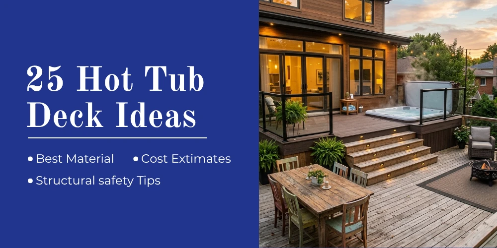 25 Hot Tub Deck Ideas
