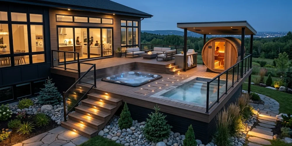 Contrast Therapy Zone Deck