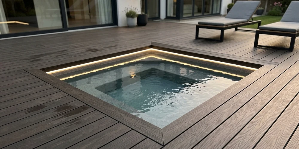 Flush-Inset Built-In Deck