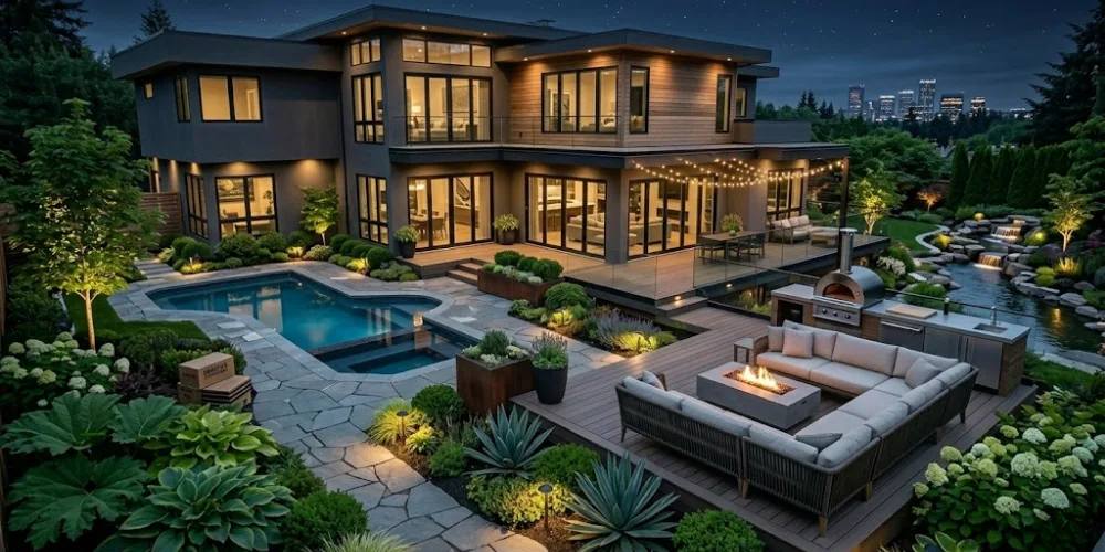 Patio-Level Hot Tub Deck