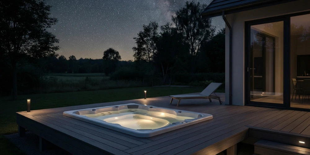 Stargazing Hot Tub Deck