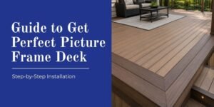 How to Picture Frame a Deck