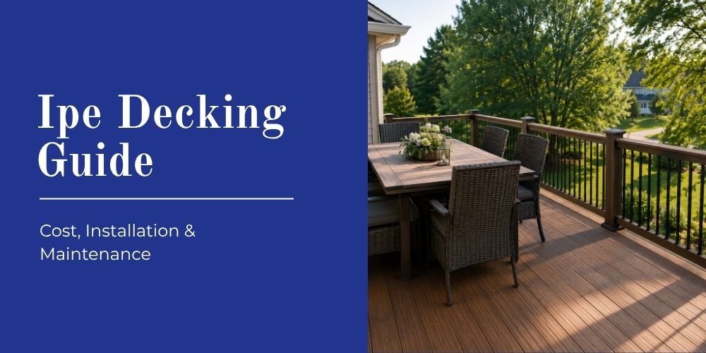 Ipe Decking The Complete Guide to Cost, Installation & Maintenance